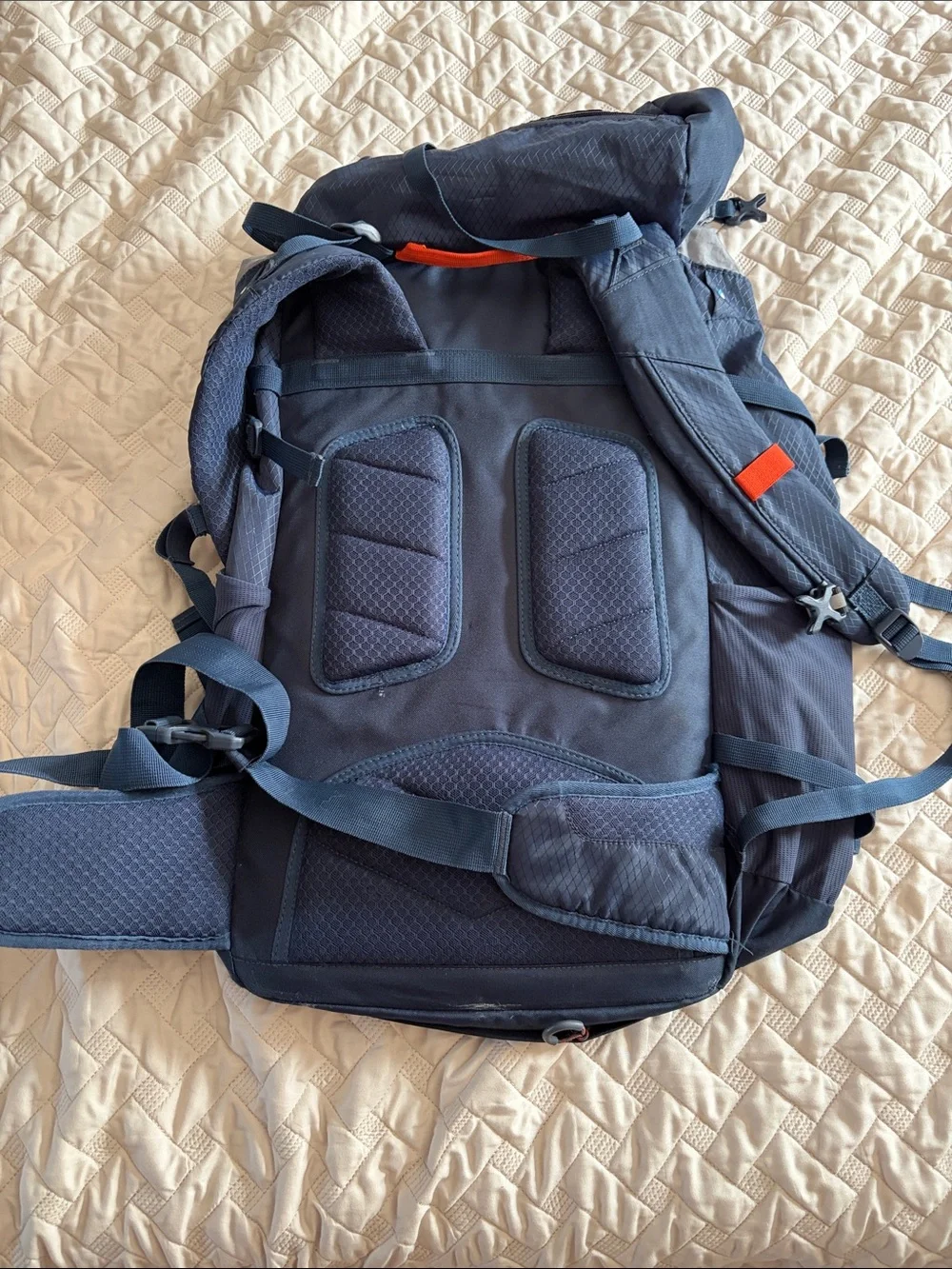Slumberjack Backpack with Orange Trim 50L